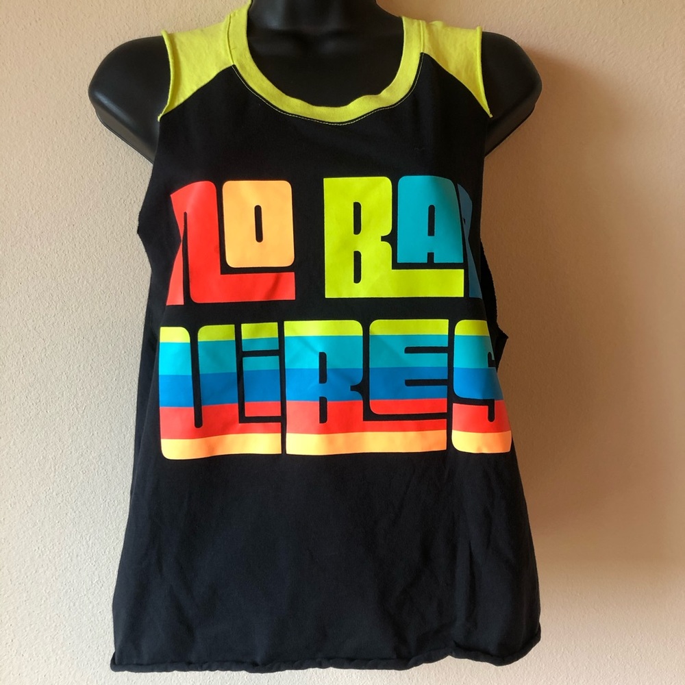 No Bad Vibes Zumba crop top